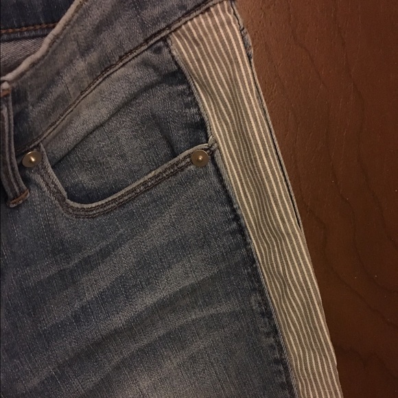Madewell Skinny Ankle Crop with Side Panel - Picture 3 of 4